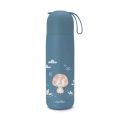 Termoska s silikonovým držákem 400ml, Powder Blue