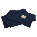 Deka z organické bavlny, Jeans Blue