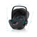 Autosedačka Baby-Safe iSense, Fossil Grey