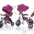 Trojkolka Citigo, Mulberry Pink