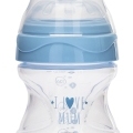 Fľaštička 150ml, Transparent blue