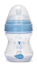 Fľaštička 150ml, Transparent blue