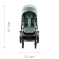 Set Smile 5Z + carrycot + Baby-Safe PRO + Vario Base 5Z, Atlantic Green