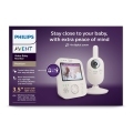 Philips AVENT Pestúnka detská video SCD891/26+NATTOU Uspávačik 4v1 Sleepy Bear Pale Brown 0m++WW 60k