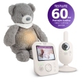 Philips AVENT Pestúnka detská video SCD891/26+NATTOU Uspávačik 4v1 Sleepy Bear Grey 0m++WW 60ks