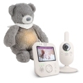 Philips AVENT Pestúnka detská video SCD891/26+NATTOU Uspávačik 4v1 Sleepy Bear Grey 0m++WW 60ks