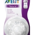 Philips AVENT Cumlík Natural variabil 3m+ 2 ks+WW Soapberry 60ks