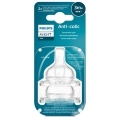 Philips AVENT Cumlík Anti-colic stredný prietok 3m+ 2 ks+WW Soapberry 60ks