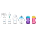 Philips AVENT Cumlík Anti-colic stredný prietok 3m+ 2 ks+WW Soapberry 60ks