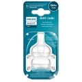 Philips AVENT Cumlík Anti-colic rýchly prietok 6m+ 2 ks+WW Soapberry 60ks