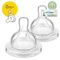 Philips AVENT Cumlík Antikolik 1 novorodenecký 0m+ 2 ks+WW Soapberry 60ks