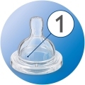 Philips AVENT Cumlík Antikolik 1 novorodenecký 0m+ 2 ks+WW Soapberry 60ks