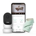 OWLET Ponožka inteligentná Owlet Smart Sock 3 a Kamera Owlet Cam 2 - svetlo zelená