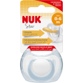 NUK Cumlík Star latex 0-6m, box modrý