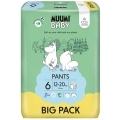 MUUMI Baby Pants 6 Junior 12-20 kg (52 ks), nohavičkové eko plienky