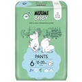 MUUMI Baby Pants 6 Junior 12-20 kg (36 ks), nohavičkové eko plienky