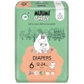 MUUMI Baby 6 Junior 12-24 kg (36 ks), eko plienky