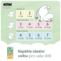 MUUMI Baby 5 Maxi+ 10-16 kg (66 ks), eko plienky