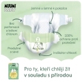 MUUMI Baby 2 Newborn 3-6 kg (58 ks), eko plienky