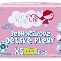 MONPERI Klasik Plienky jednorazové XS (2-4 kg) 28 ks