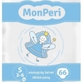 MONPERI Eco Comfort Plienky jednorazové S (3-6 kg) 66 ks