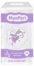 MONPERI Eco Comfort Plienky jednorazové L (8-13 kg) 50 ks