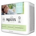 MOLTEX Pure&Nature Plienky jednorazové 1 Newborn (2-5 kg) 22 ks