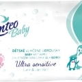 LINTEO BABY Vlhčené obrúsky Sensitive 64 ks