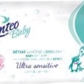 LINTEO BABY Vlhčené obrúsky Sensitive 64 ks