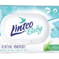 LINTEO BABY Vlhčené obrúsky s aloe vera 80 ks