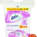 LINTEO BABY Obrúsky vlhčené s nechtíkom lekárskym XXL Pack 5x72 ks