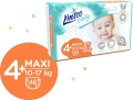 LINTEO BABY Premium Plienky jednorazové 4+ MAXI+ (10-17 kg) 184 ks