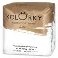 KOLORKY DELUXE VELVET PANTS Wild Nohavičky plienkové jednorazové eko XL (12-16 kg) 68 ks