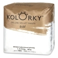 KOLORKY DELUXE VELVET PANTS Wild Nohavičky plienkové jednorazové eko L (8-13 kg) 76 ks