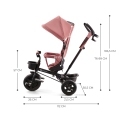 KINDERKRAFT Trojkolka Aveo Rose pink