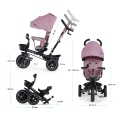 KINDERKRAFT SELECT Trojkolka Spinstep Pink, Premium