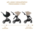 KINDERKRAFT SELECT Kočík športový Yoxi Sand Beige