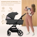 KINDERKRAFT SELECT Kočík kombinovaný Yoxi 2v1 Moonlight Grey