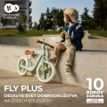 KINDERKRAFT Odrážadlo Fly Plus Powder pink