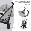 KINDERKRAFT Kočík športový Siesta Ash grey