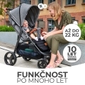 KINDERKRAFT Kočík športový Grande Plus Black