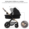 KINDERKRAFT Kočík kombinovaný Moov 2 Air 3v1 Pure Black