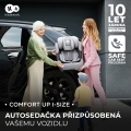 KINDERKRAFT Autosedačka Comfort up i-size grey (76-150 cm)