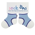 KIKKO SOCK ONS Držiak ponožiek Classic, modrá (6-12m)