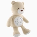 CHICCO Medvedík uspávačik s projektorom a hudbou Baby Bear First Dreams - neutral béžová 0m+