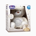 CHICCO Medvedík uspávačik s projektorom a hudbou Baby Bear First Dreams - neutral béžová 0m+