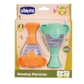 CHICCO Hrkálka Maracas Opice Eco+ 6m+