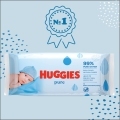 HUGGIES® Single Pure Obrúsky vlhčené 56 ks