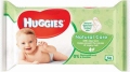 HUGGIES® Single Natural Care Obrúsky vlhčené 56 ks