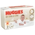 HUGGIES® Plienky jednorázové Extra Care 3 (6-10 kg) 40 ks